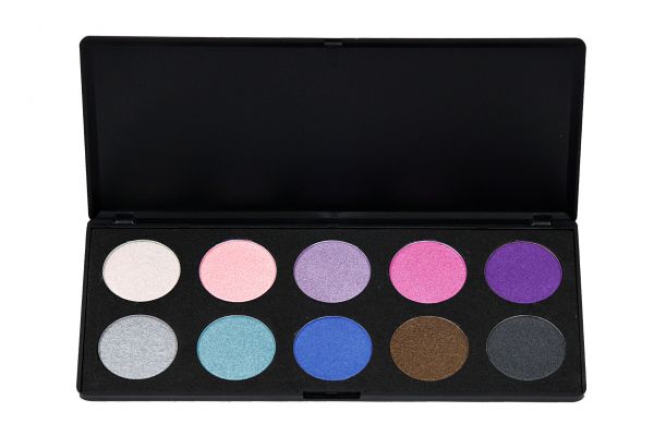 Paleta de sombras Shimmer 10 cores